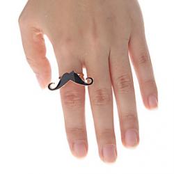 Low Price on Vintage Style Smart Mustache Pattern Ring