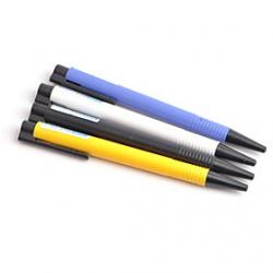 Low Price on Solid Color Press Type Blue Ink Ballpoint Pen(Random Color)